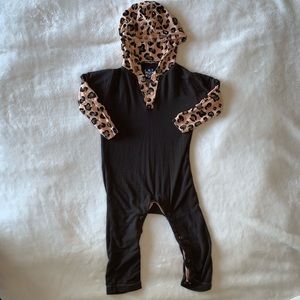 Kickee Pants Coveralls with Hood, 12-18 months